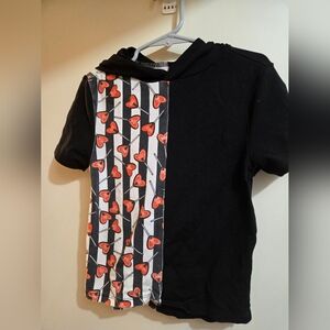 Brimmz Valentines Boys 2T Shirt With Hood